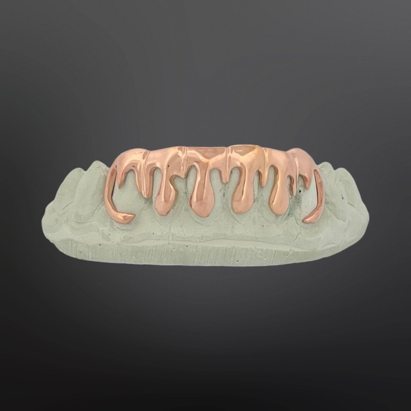 Drip Design Six Teeth Bottom Silver Rose