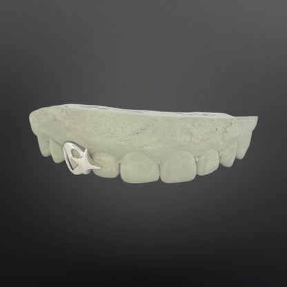 Heart Open Face with Star Spacer Single