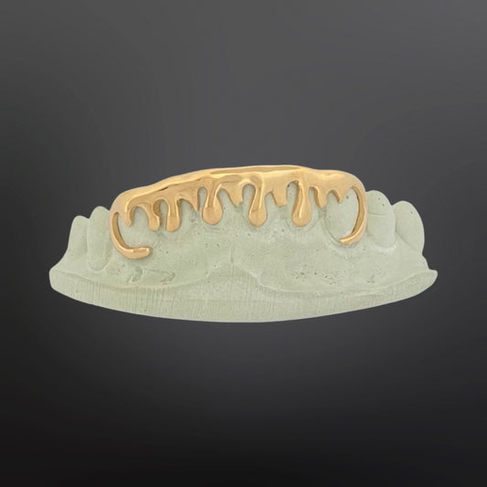 Drip Design Six Teeth Bottom Set Silver Yellow