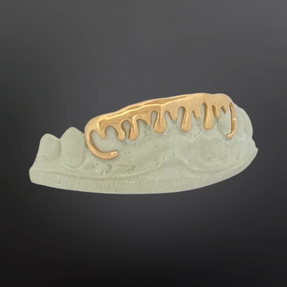 Drip Design Six Teeth Bottom Set Silver Yellow